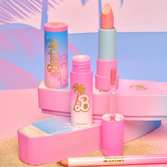 Glamlite x Barbie Other - 🎀GLAMLITE X BARBIE Out of Office Lip Kit🎀